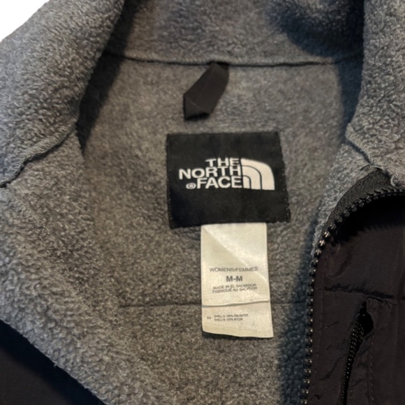 The North Face Women’s Denali Fleece Jacket Gray/Black Size M - Picture 3 of 4